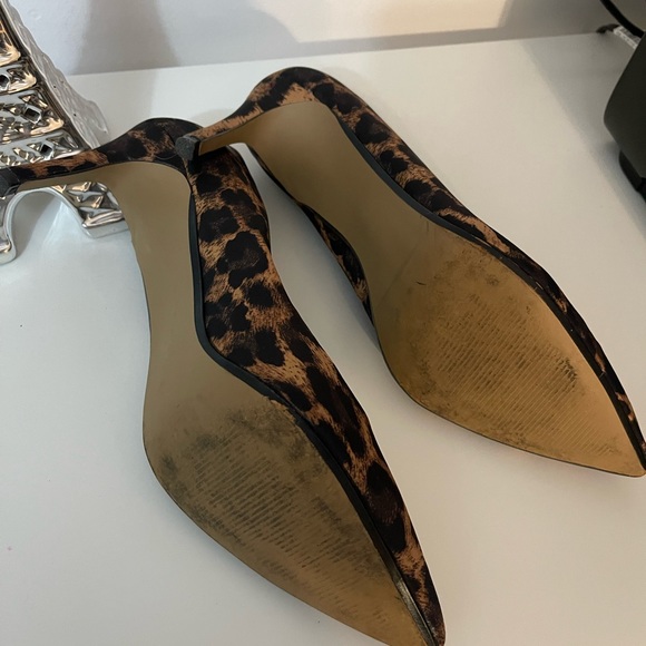 Leopard print heels, excellent conditions, heel 8” - Picture 4 of 5